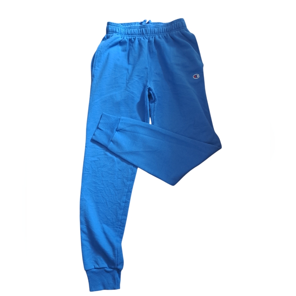CHAMPION athletic wear blue sweat pants joggers athleisure Y2K small